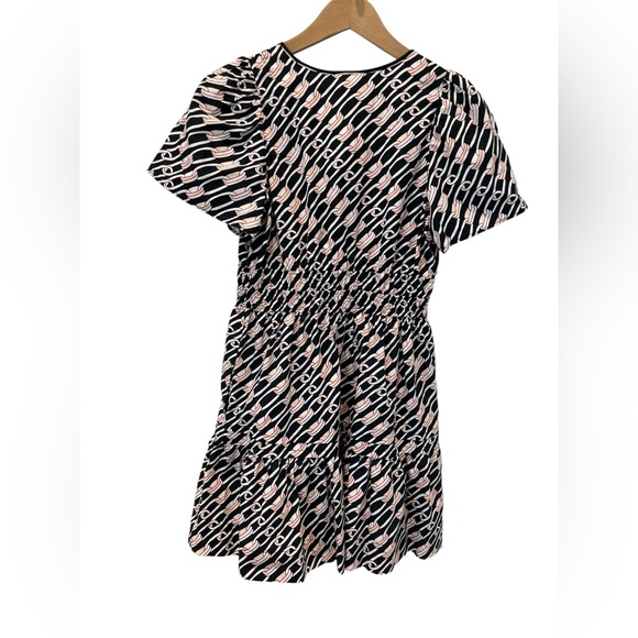 NWT Anthropologie Somerset Mini Dress Size Small  Petite Chain Link Pattern - Picture 8 of 15